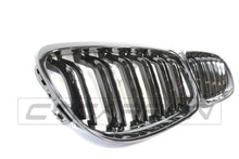Load image into Gallery viewer, BMW E90 3 SERIES LCI DOUBLE SLAT BLACK GRILLES - BLAK BY CT CARBON
