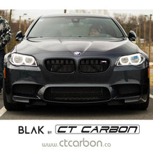 Load image into Gallery viewer, BMW F10 M5 &amp; 5 SERIES BLACK DOUBLE SLAT GRILLES - BLAK BY CT CARBON
