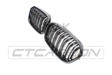 Load image into Gallery viewer, BMW F20 1 SERIES LCI DOUBLE SLAT GLOSS BLACK GRILLES
