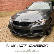 Load image into Gallery viewer, BMW F30/F31 3 SERIES BLACK DOUBLE SLAT GRILLES - BLAK BY CT CARBON
