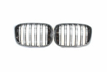 Load image into Gallery viewer, BMW G01 X3 DOUBLE SLAT BLACK GRILLES - BLAK BY CT CARBON
