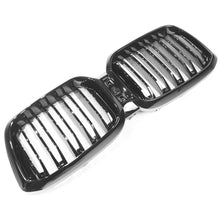 Load image into Gallery viewer, BMW G02 X4 &amp; G01 X3 LCI DOUBLE SLAT BLACK GRILLE - BLAK BY CT CARBON
