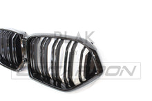 Load image into Gallery viewer, BMW G06 X6 DOUBLE SLAT BLACK GRILLES - BLAK BY CT CARBON
