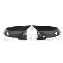 Load image into Gallery viewer, BMW F40/F44 1 &amp; 2 SERIES REPLACEMENT CARBON FIBRE MIRROR COVERS
