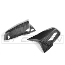 Load image into Gallery viewer, BMW F40/F44 1 &amp; 2 SERIES REPLACEMENT CARBON FIBRE MIRROR COVERS
