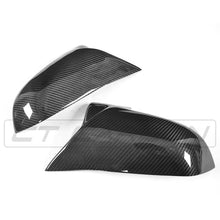 Load image into Gallery viewer, BMW F40/F44 1 &amp; 2 SERIES REPLACEMENT CARBON FIBRE MIRROR COVERS
