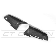 Load image into Gallery viewer, BMW F40/F44 1 &amp; 2 SERIES REPLACEMENT CARBON FIBRE MIRROR COVERS
