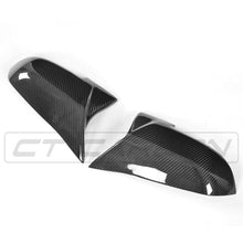 Load image into Gallery viewer, BMW F40/F44 1 &amp; 2 SERIES REPLACEMENT CARBON FIBRE MIRROR COVERS
