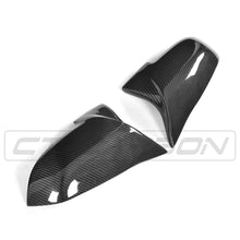 Load image into Gallery viewer, BMW F40/F44 1 &amp; 2 SERIES REPLACEMENT CARBON FIBRE MIRROR COVERS
