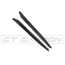 Load image into Gallery viewer, BMW 2 SERIES F22/F23 GLOSS BLACK SIDE SKIRTS - MP STYLE - BLAK BY CT CARBON
