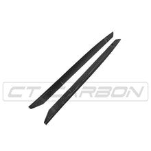 Load image into Gallery viewer, BMW 2 SERIES F22/F23 GLOSS BLACK SIDE SKIRTS - MP STYLE - BLAK BY CT CARBON

