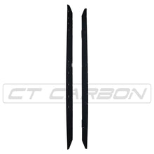 Load image into Gallery viewer, BMW 2 SERIES F22/F23 GLOSS BLACK SIDE SKIRTS - MP STYLE - BLAK BY CT CARBON
