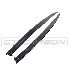 Load image into Gallery viewer, BMW 3 SERIES F30/F31 GLOSS BLACK SIDE SKIRTS - MP STYLE - BLAK BY CT CARBON
