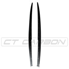Load image into Gallery viewer, BMW 3 SERIES F30/F31 MATTE BLACK SIDE SKIRTS - MP STYLE
