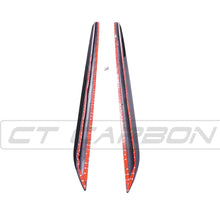Load image into Gallery viewer, BMW 3 SERIES G20/G21 GLOSS BLACK SIDE SKIRTS - MP STYLE - BLAK BY CT CARBON
