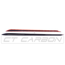 Load image into Gallery viewer, BMW 3 SERIES G20/G21 GLOSS BLACK SIDE SKIRTS - MP STYLE - BLAK BY CT CARBON

