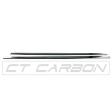 Load image into Gallery viewer, BMW 4 SERIES F32/F33/F36 GLOSS BLACK SIDE SKIRTS - MP STYLE - BLAK BY CT CARBON
