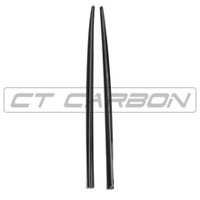 Load image into Gallery viewer, VOLKSWAGEN POLO MK5 2014-2017 GLOSS BLACK SIDE SKIRTS
