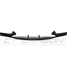 Load image into Gallery viewer, BMW 2 SERIES F22/F23 GLOSS BLACK SPLITTER - MP STYLE - BLAK BY CT CARBON
