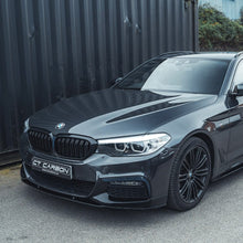 Load image into Gallery viewer, BMW 5 SERIES G30/31 GLOSS BLACK SPLITTER - MP STYLE - BLAK BY CT CARBON
