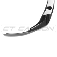 Load image into Gallery viewer, BMW 5 SERIES G30/G31 LCI 21+ GLOSS BLACK SPLITTER - MP STYLE
