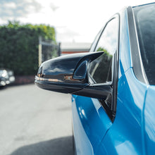 Load image into Gallery viewer, BMW F40/F44 1 &amp; 2 SERIES REPLACEMENT GLOSS BLACK MIRROR COVERS
