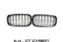Load image into Gallery viewer, BMW X5M/X6M F16 &amp; F15 DOUBLE SLAT GRILLES - BLAK BY CT CARBON
