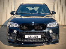 Load image into Gallery viewer, BMW X5M/X6M F16 &amp; F15 DOUBLE SLAT GRILLES - BLAK BY CT CARBON
