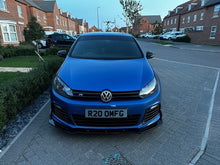 Load image into Gallery viewer, VOLKSWAGEN GOLF R20 MK6 2009-2013 GLOSS BLACK SPLITTER
