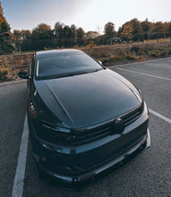 Load image into Gallery viewer, VOLKSWAGEN POLO MK6 2017-2020 GLOSS BLACK SPLITTER
