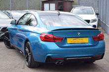 Load image into Gallery viewer, BMW 4 SERIES GRANCOUPE F36 MATTE BLACK SPOILER - MP STYLE
