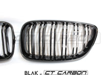 Load image into Gallery viewer, BMW M2 F87 &amp; F22 2 SERIES DOUBLE SLAT BLACK GRILLES
