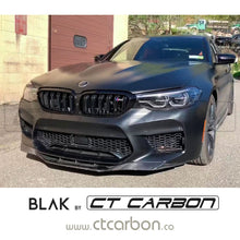 Load image into Gallery viewer, BMW M5 F90 / 5 SERIES G30/G31 DOUBLE SLAT BLACK GRILLES - BLAK BY CT CARBON
