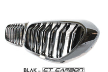 Load image into Gallery viewer, BMW M5 F90 / 5 SERIES G30/G31 DOUBLE SLAT BLACK GRILLES - BLAK BY CT CARBON
