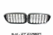 Load image into Gallery viewer, BMW M5 F90 / 5 SERIES G30/G31 DOUBLE SLAT BLACK GRILLES - BLAK BY CT CARBON
