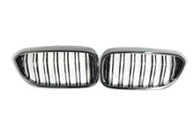 Load image into Gallery viewer, BMW M5 F90 / 5 SERIES G30/G31 DOUBLE SLAT BLACK GRILLES - BLAK BY CT CARBON
