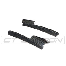 Load image into Gallery viewer, BMW X3 G01 CARBON FIBRE REAR BUMPER CORNERS
