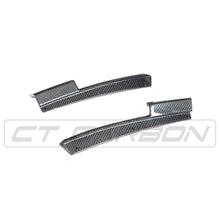 Load image into Gallery viewer, BMW X3 G01 CARBON FIBRE REAR BUMPER CORNERS
