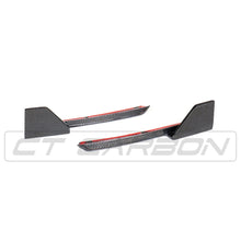 Load image into Gallery viewer, BMW X3 G01 CARBON FIBRE REAR BUMPER CORNERS
