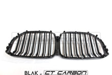 Load image into Gallery viewer, BMW X5 G05 DOUBLE SLAT BLACK GRILLES - BLAK BY CT CARBON
