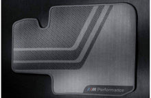 Load image into Gallery viewer, BMW 1 Series F20, 2 Series F22 &amp; M2 F87 Genuine M Performance Front Floor Mats Set (2014-2021)
