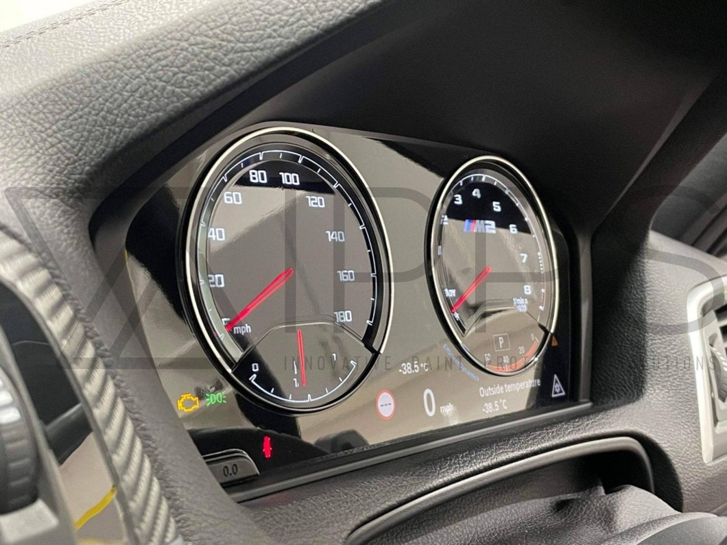 BMW 1 Series F20, 2 Series F22 & M2 LCI F87 Instrument Cluster Screen Protector PPF (2015-2021)