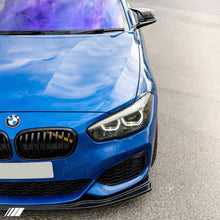 Load image into Gallery viewer, BMW 1 Series F20 F21 LCI EVO-1 Gloss Black Front Splitter by ZAERO (2015-2019)
