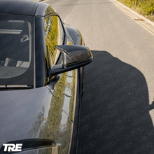 Load image into Gallery viewer, BMW 1 Series F40, 2 Series F44 &amp; Toyota Supra Pre-Preg Carbon Fibre M Style Mirror Covers by TRE (2019+)
