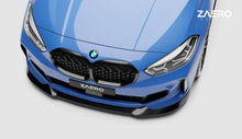 Load image into Gallery viewer, BMW 1 Series M Sport &amp; M135i F40 EVO-1 Gloss Black Front Splitter by ZAERO (2019-2024)
