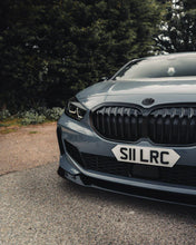 Load image into Gallery viewer, BMW 1 SERIES M SPORT &amp; M135I F40 EVO-1 GLOSS BLACK FRONT SPLITTER BY ZAERO (2019+)
