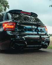 Load image into Gallery viewer, BMW 1 SERIES &amp; M135I F20 PRE-LCI EVO-1 GLOSS BLACK REAR DIFFUSER BY ZAERO (2011-2015, F20 F21)
