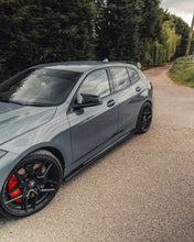 Load image into Gallery viewer, BMW 1 SERIES &amp; M135I F40 EVO-1 GLOSS BLACK SIDE SKIRTS BY ZAERO (2019+)
