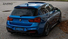 Load image into Gallery viewer, BMW 1 Series, M135i &amp; M140i F20 F21 LCI EVO-1 Gloss Black Diffuser Side Spat Flap Extensions by ZAERO (2015-2019)
