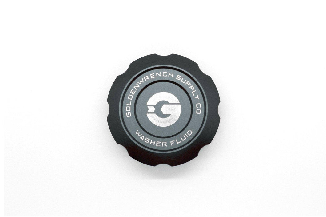 BMW 2 / 3 / 4 Series (F3X) & M2 / M3 / M4 (F8X) Billet Washer Fluid Cap by Goldenwrench